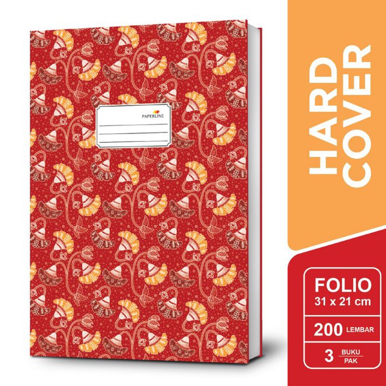 

4.4 Product HOT Buku Hardcover Folio Paperline 200 lembar ( 1buku )