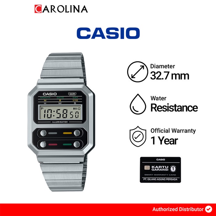 Franc- Casio A100We-1A Pria