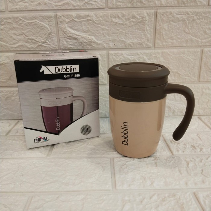 Mug Dubblin Gelas Stainless Golf 450Ml