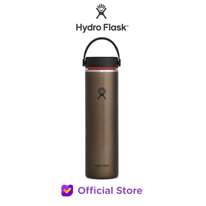 Hydro Flask 24 Oz Lightweight Wide Mouth Trail - Tumbler - Obsidian