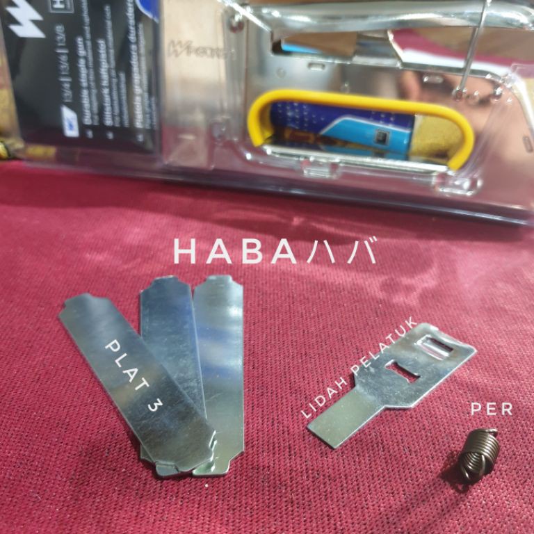 

Stok Baru Sparepart staples manual R23 - hekter tangan rapid, rapide Eleoen