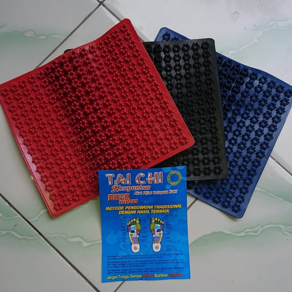 ➾Harga Promo➝ Karpet refleksi kaki model gunung Karpet terapi kaki Gelombang TAICHI BISA PILIH WARNA