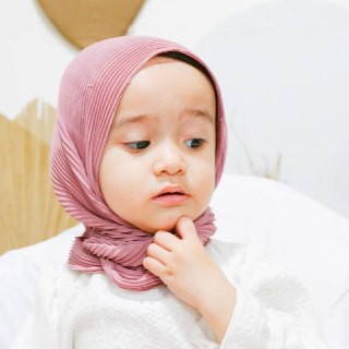 Afsheenastore Pasna Kesya Plisket / Jilbab Anak Perempuan 1-12 Th