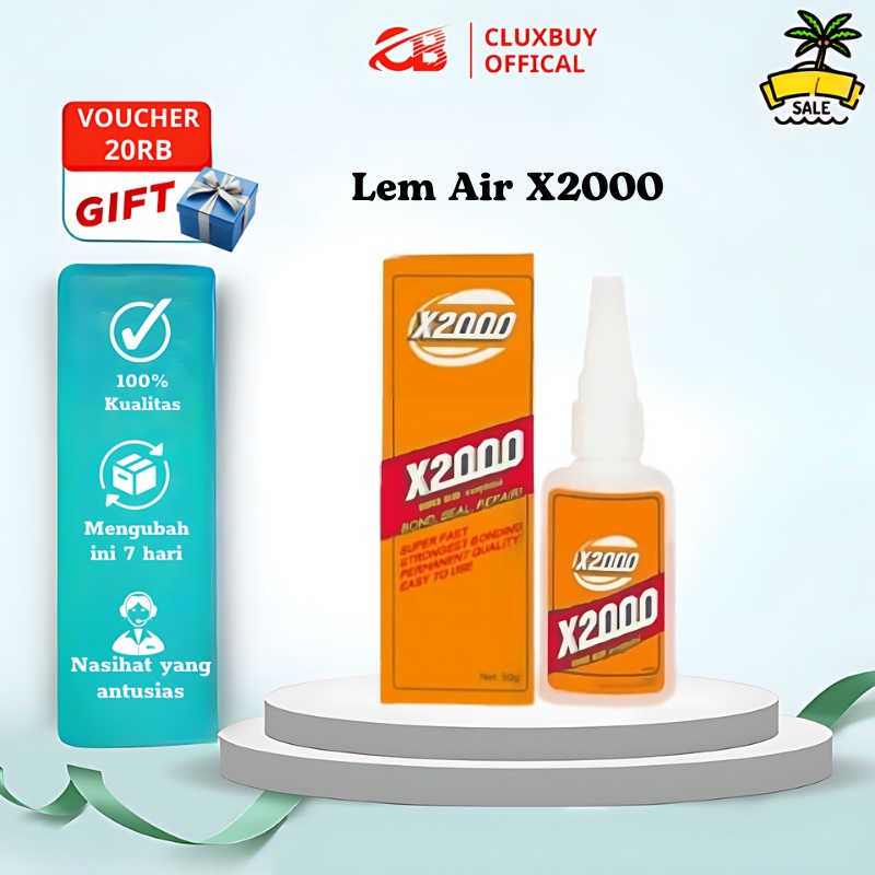 

X2000 Lem X2000 , Perekat Instan Cairan , Lem Digunakan Untuk Banyak Bahan