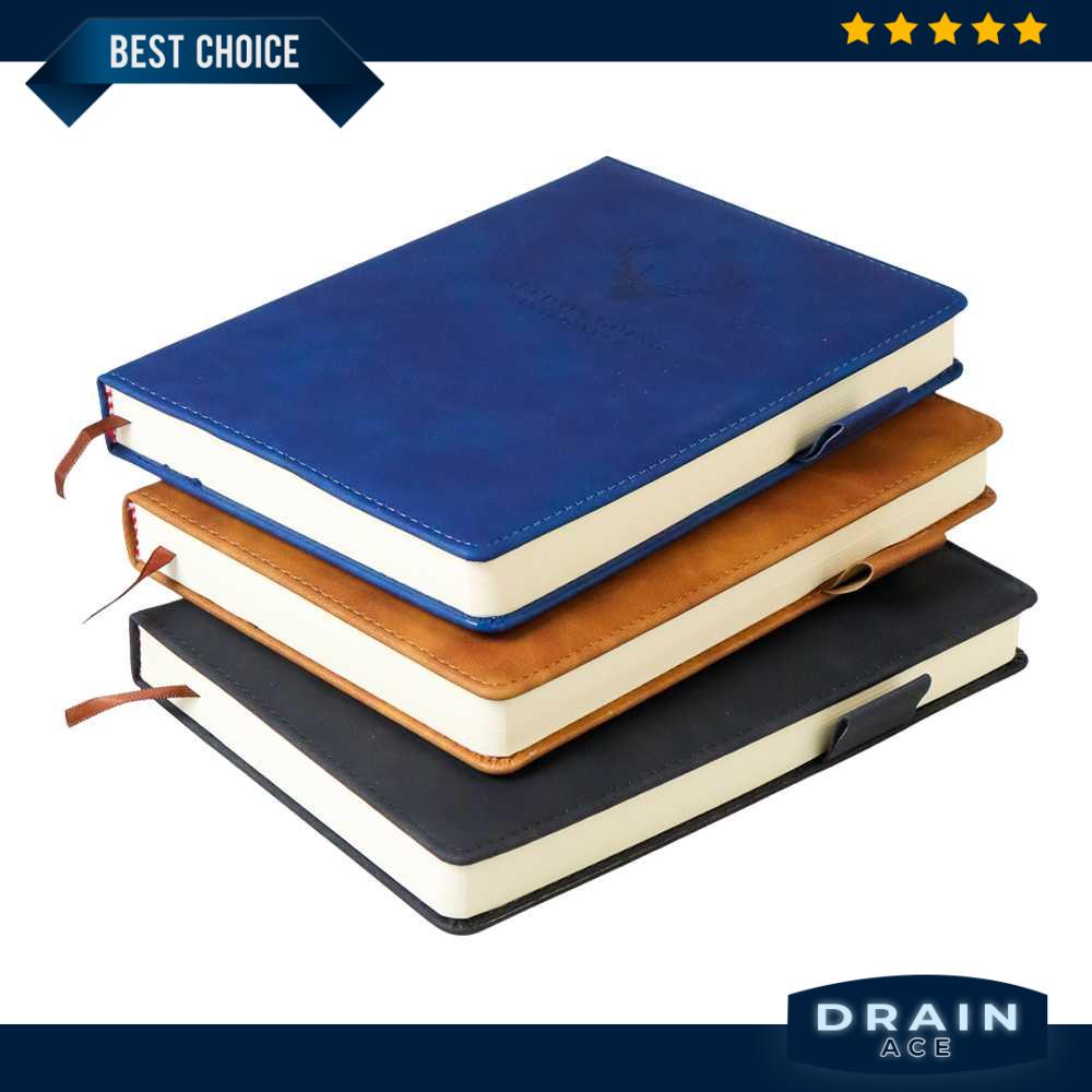 

Buku Catatan Kerja Notebooks Cover Kulit Kertas A5