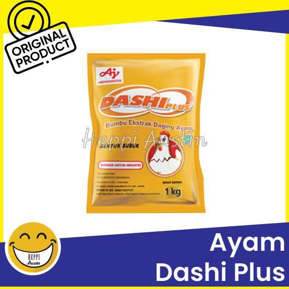 ech01 Dashi Plus Dahsiplus Ayam Ajinomoto Bubuk Ekstrak Daging 1 KG