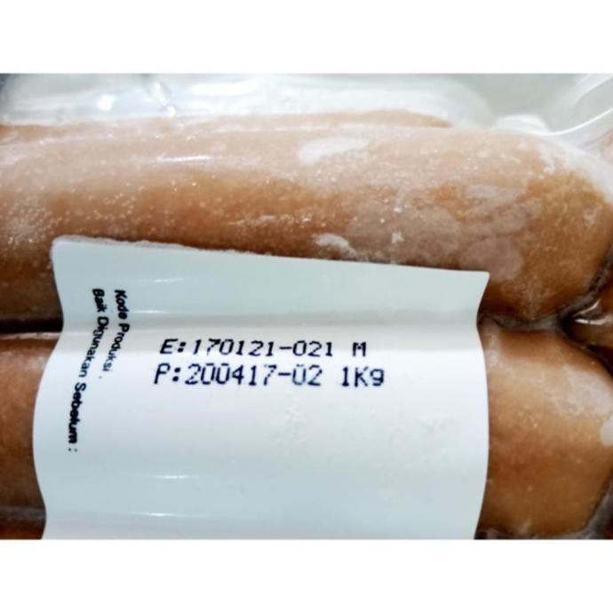 

jen SOSIS SAPI 1 KG - BEEF SAUSAGE BREAKFAST MEDIUM SIZE HALAL