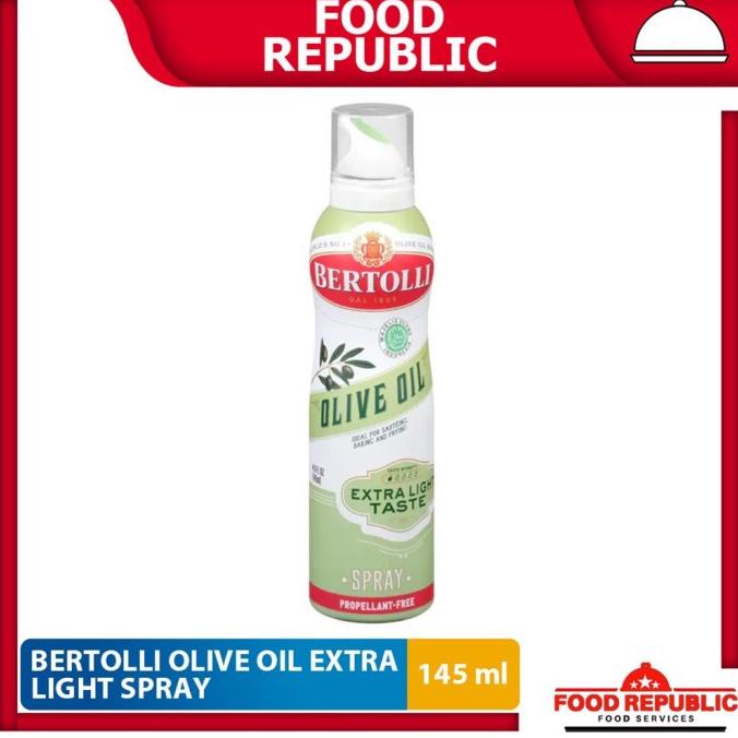 

jen BERTOLLI EXTRA LIGHT OLIVE OIL SPRAY 145 ML - MINYAK ZAITUN HALAL