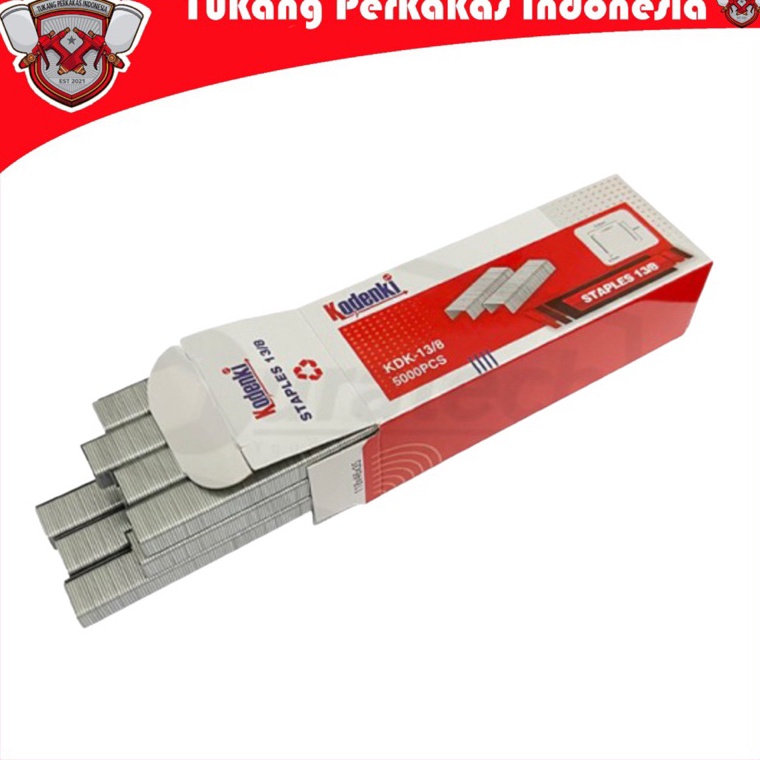 

QWF-68 Kodenki isi staples 13/8 mm Stapler gun R23 manual Tembak gun tracker Isi steples tembak 13 / 8 Order Now