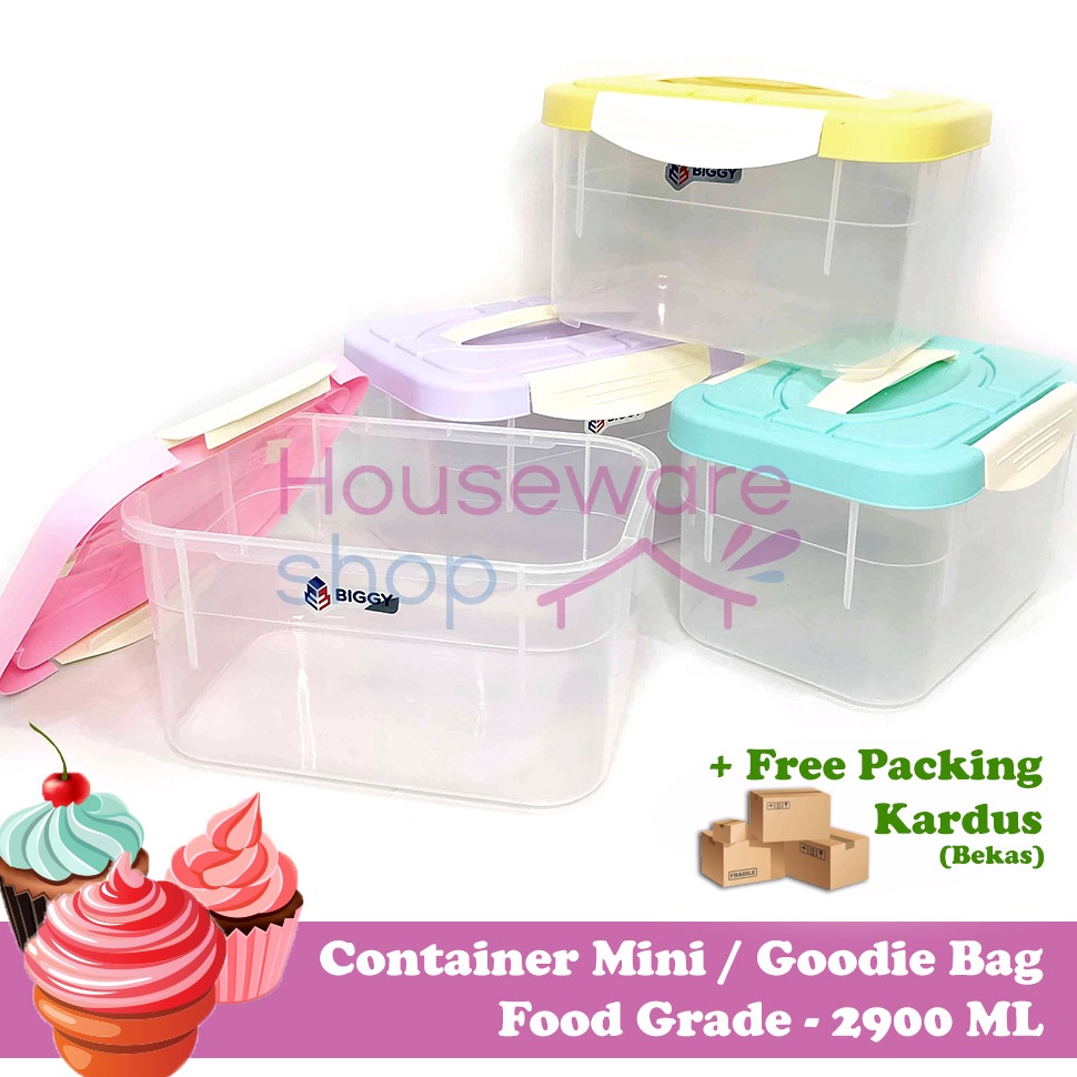 

[CODE BARANG 659SGI] Goodie Bag Tempat Souvenir Ulang Tahun / Mini Container Glory Box Kotak Serbaguna Dont SKIP