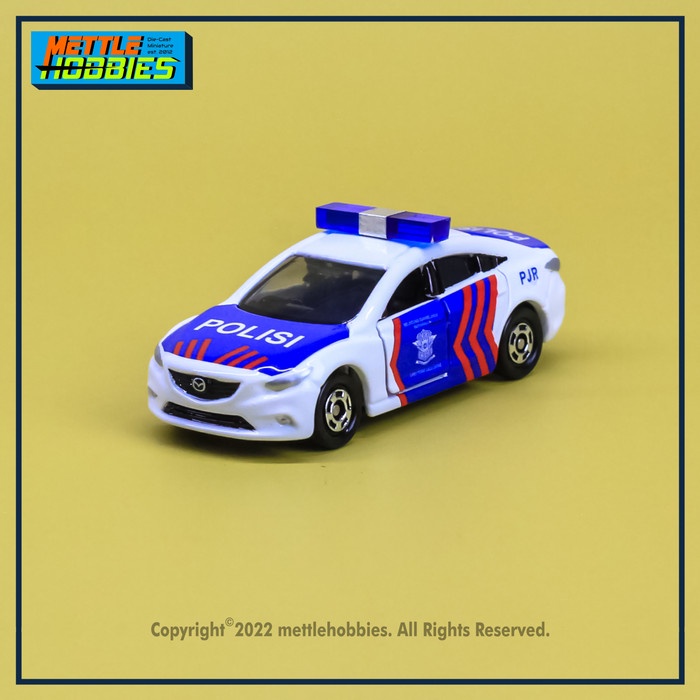 PROMO TOMICA MAZDA 6 ATENZA CUSTOM POLISI PATROLI PJR DIECAST MOBIL 1/64 TERBARU