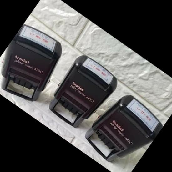 

Bestseller Stampel Trodat Otomatis 4750 (Lunas,Paid,Received) Original 100%