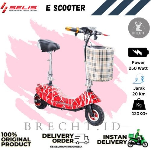 ( Instan ) Selis E-Scooter Sepeda Listrik Selis