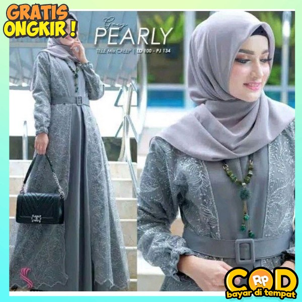 Gamis Wanita 2023 Syar'I Muslim Dress Trend Promo Sultan Games Aesthetic Dres Muslimah Kondangan Sim