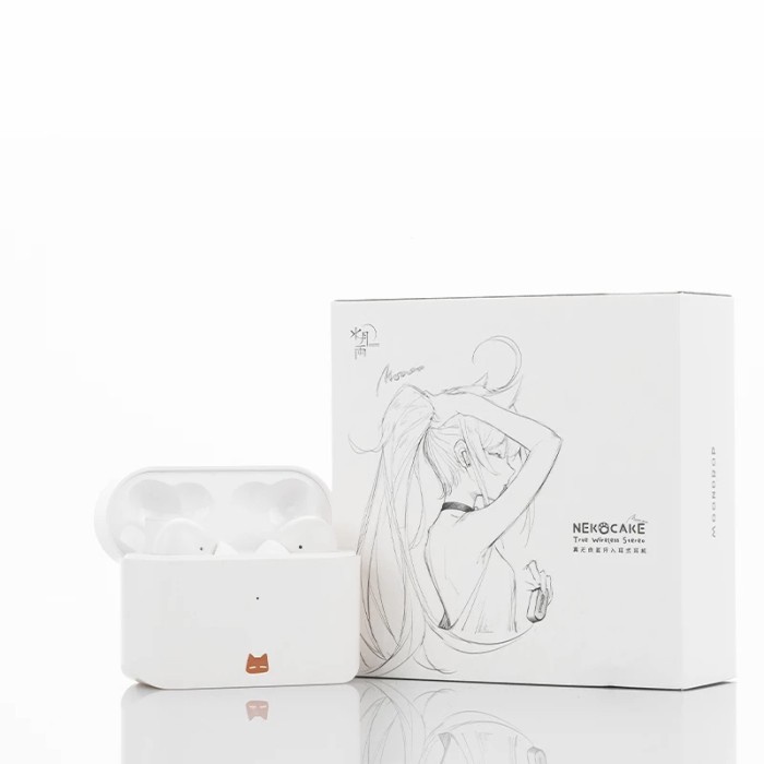 TERLARIS MOONDROP NEKOCAKE TWSNOISE CANCELLING EARPHONE MOONDROP