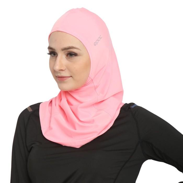 EPOC ORIGINAL SPORT HIJAB 100% SPANDEX LYCRA PREMIUM PINK