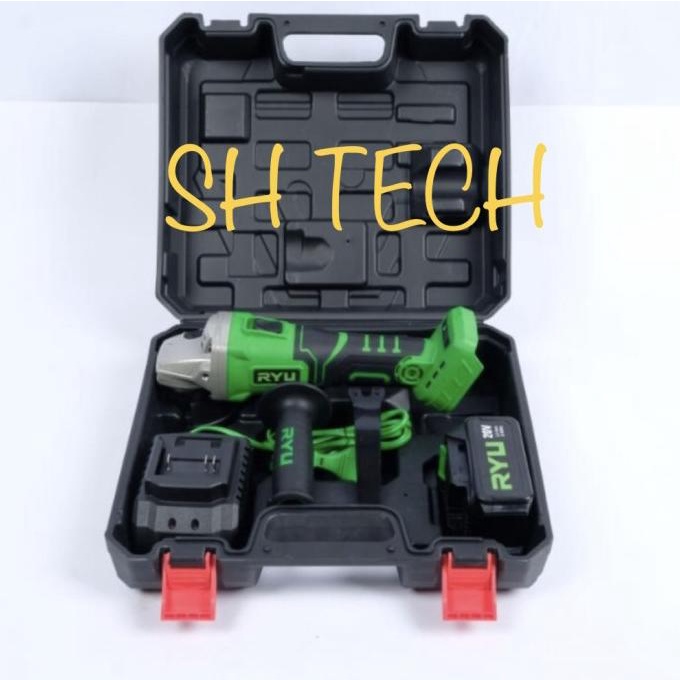 Ryu Rcg20V Rcg 20 V Mesin Gurinda Gerinda Baterai Batre Cordless