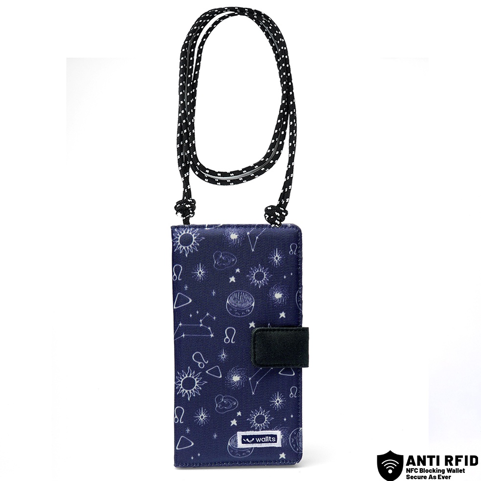 Wallts Delmont Stellar Leo - Tas Dompet HP Handphone Selempang Wanita dan Pria Phone Wallet [KODE B5R3]