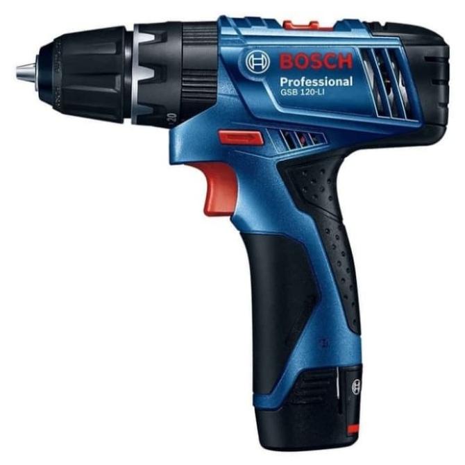 Mesin Bor Baterai Bosch Gsb 120 Li Gsb120Li Cordless Drill