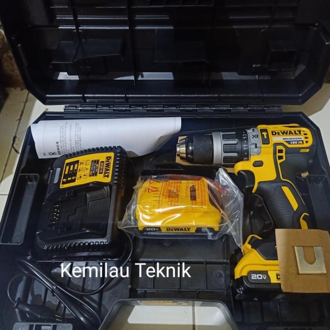 Mesin Bor Baterai Dewalt Dcd796D2 Cordless Hammer Drill 18V Dcd 796 D2