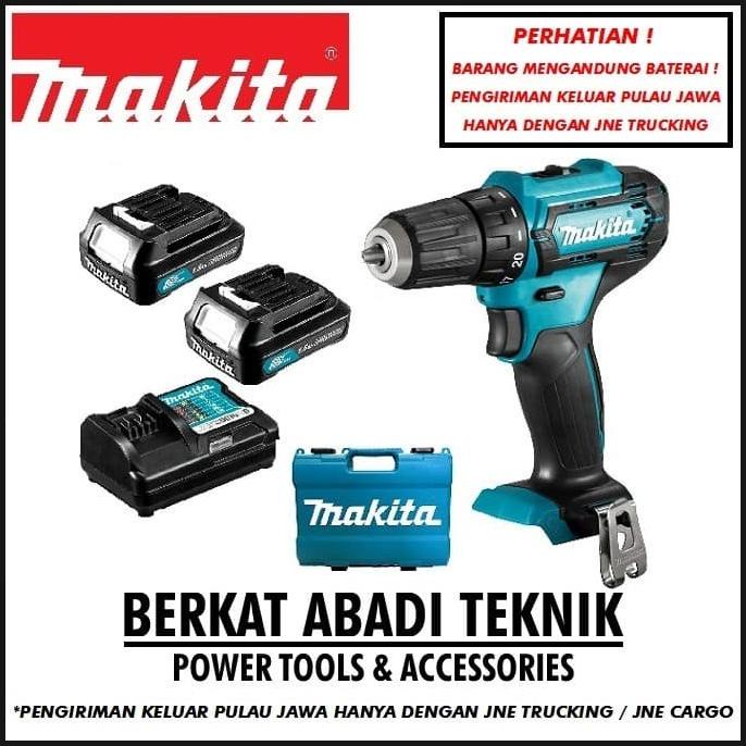 Mesin Bor Baterai Bor Cordless Drill Makita Hp-331 Hp331 Dwye Hp-333