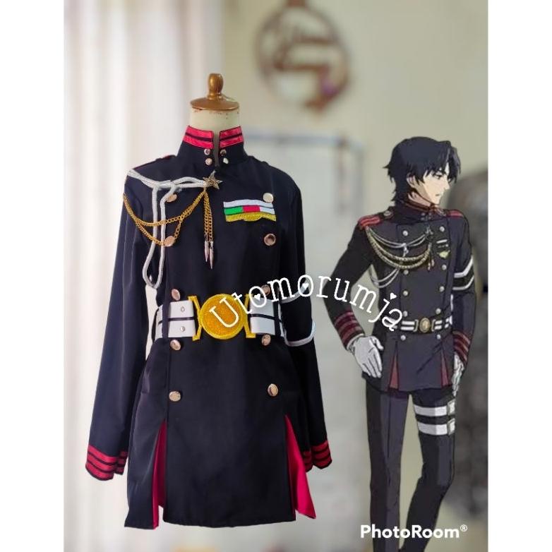 PROMO MURAH utomorumja Kostum Cosplay ichinose guren anime owari no seraph liontin bintang elshop
