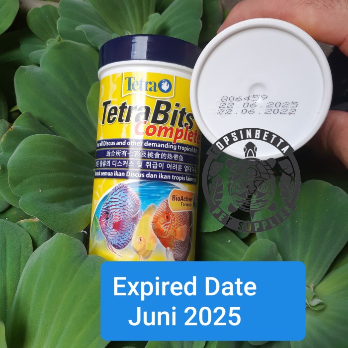 Tetra Bits / TetraBits Complete 93 g Makanan Discus Pellet ikan