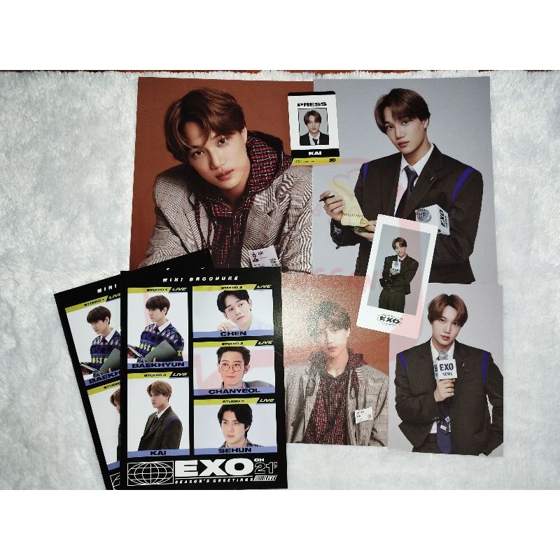 EXO KAI SET PC PHOTOCARD SEASON GREETING SG 2021