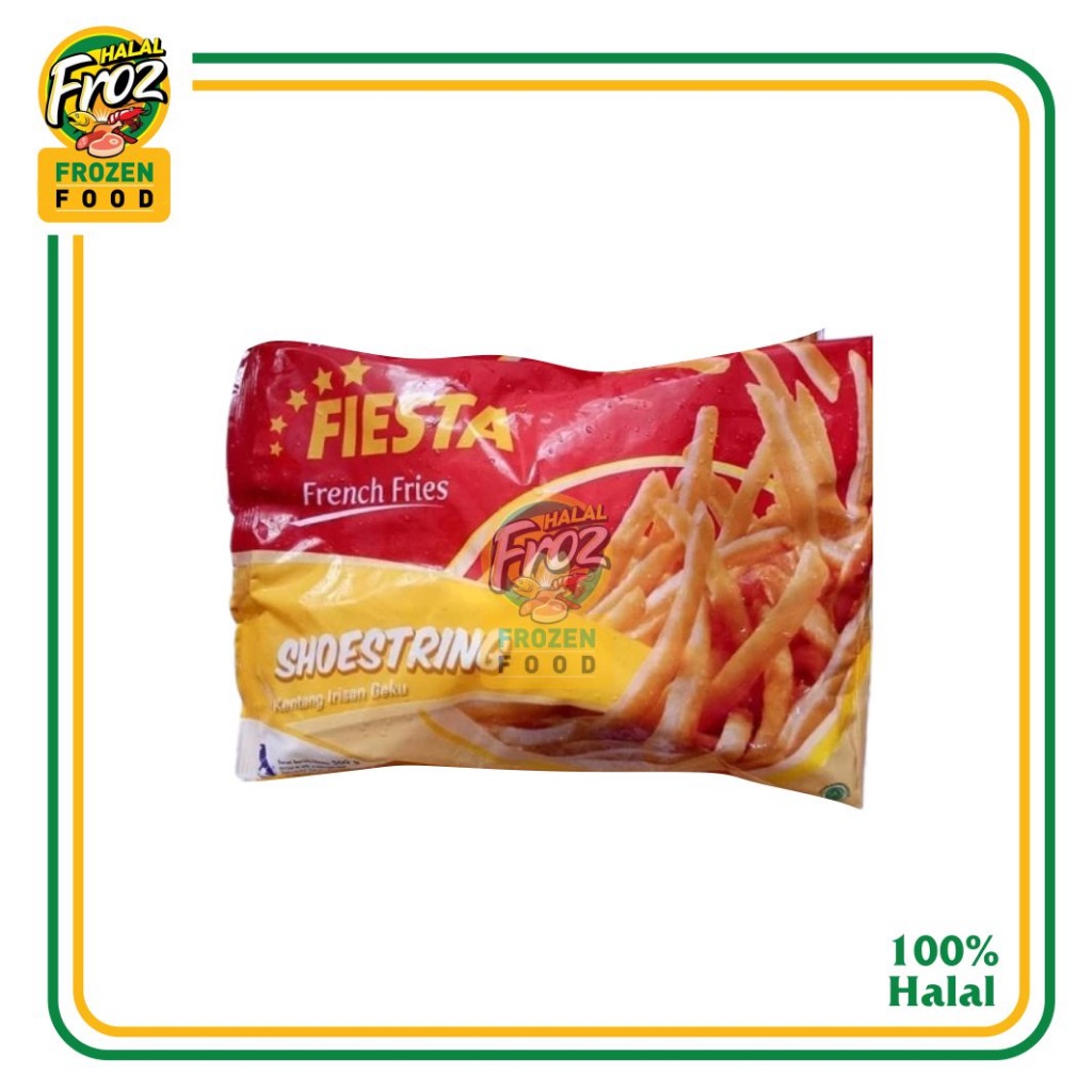

Kentang Fiesta Shoestring 500 gram HFPRS