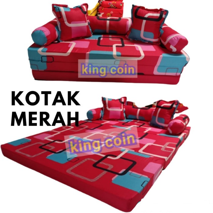 Sofa Bed Kasur Karakter Kasur Busa lipat Kursi Tamu Minimalis