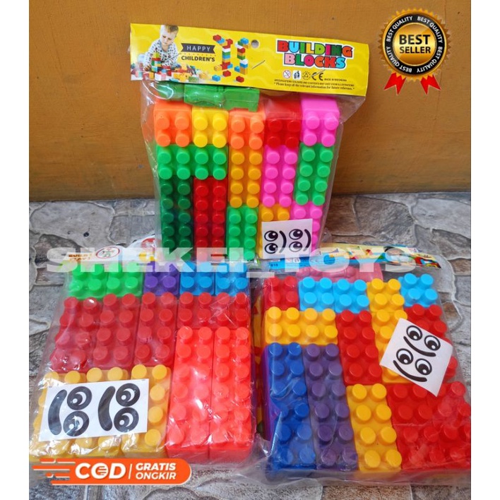 MAINAN ANAK BONGKAR PASANG BLOCK/BLOK EDUKASI/MAINAN BONGKAR PASANG ANAK