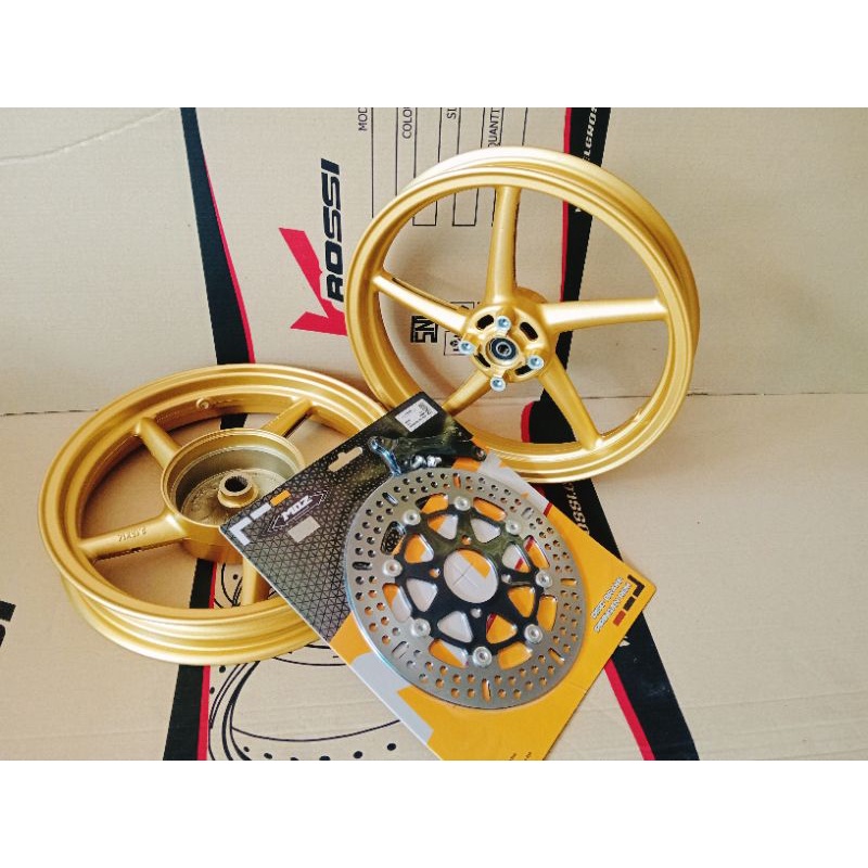 VELG PELAK RACING V ROSSI SPRINT SANCA RING 14 BEAT SCOOPY VARIO 125/150 BEAT FI SCOOPY FI BEAT ESP 