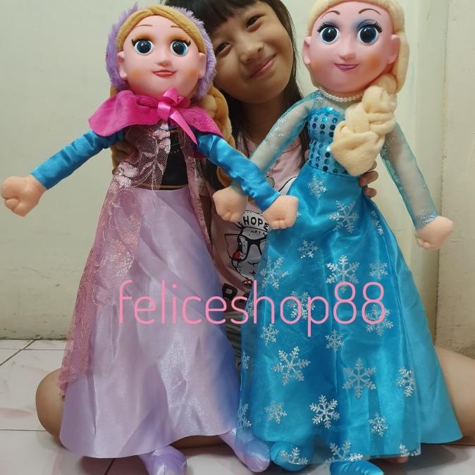 Boneka Frozen Elsa Dan Anna Import