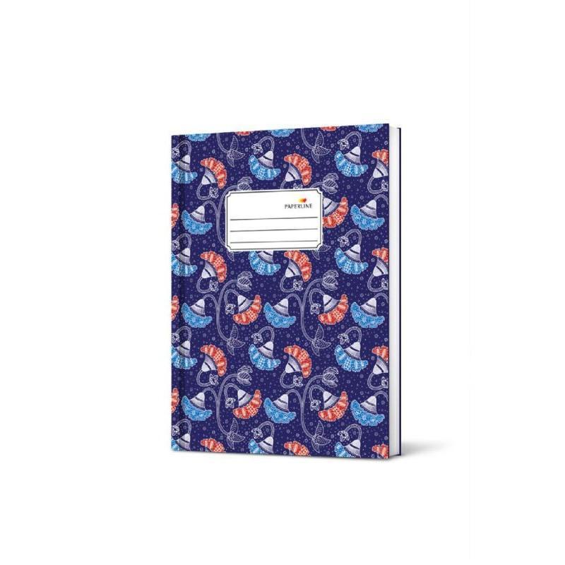 

BUKU TULIS HC HARD COVER QUARTO - PAPERLINE 100 LEMBAR
