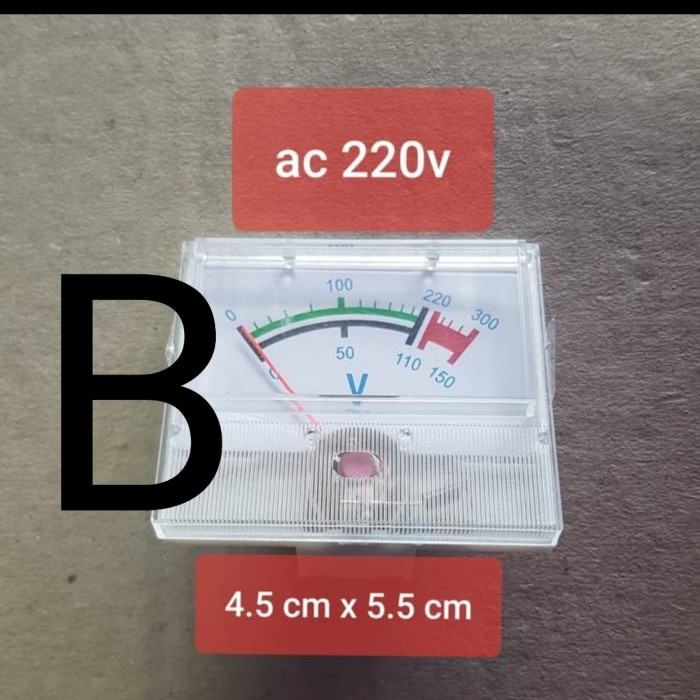 voltmeter volt meter ac 220v 220volt 220 volt