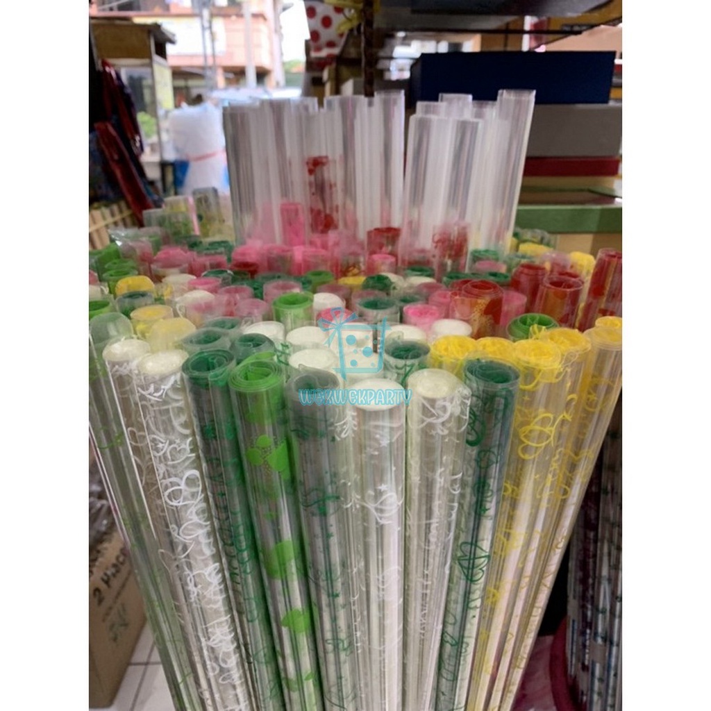 

Plastik Parcel Motif Besar Transparan Packing Bungkus Plastik Bening Lembaran