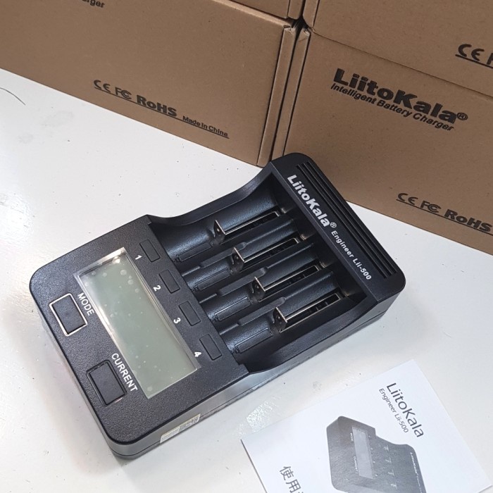 Charger baterai Liitokala Lii-500