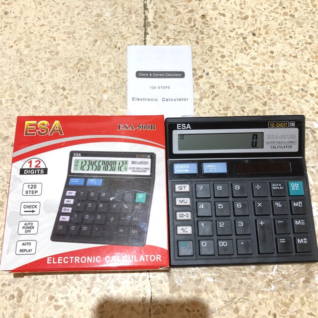 

[termurah] Kalkulator ESA 500B / Calculator murah