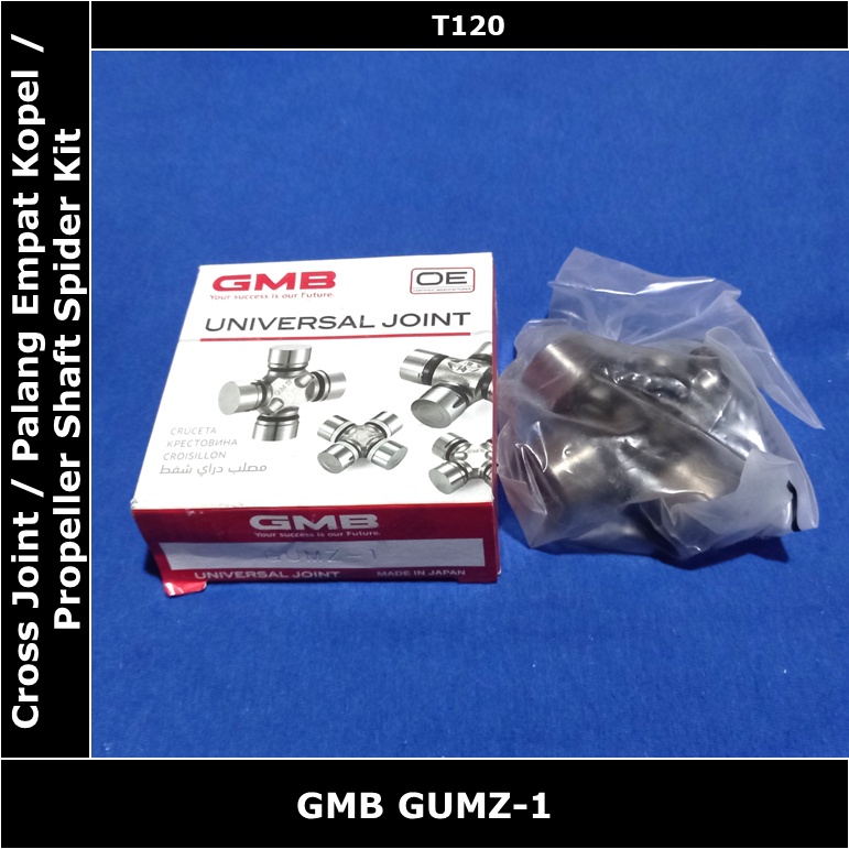 Cross Joint Kopel Propeller Shaft Mitsubishi Colt T120 Neptune GMB Ori Japan Asli Original GUMZ-1