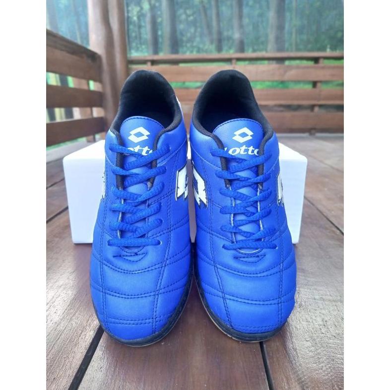 Bisa Cod Sepatu Futsal Sol Piu/Sepatu Futsal Kulit Asli/Sepatu Futsal Lotto( Out Sol Sudah Dijahit M