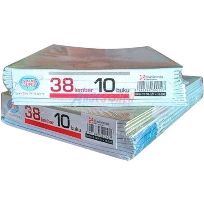 

Harga Termurah SIDU Buku Tulis isi 38 lbr (1 Pack / 10 buku) Motif Random H82 ✲