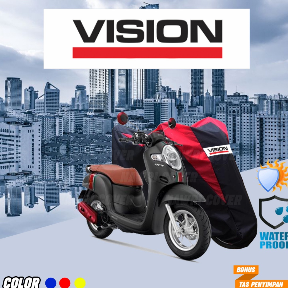 New Stock.. Sarung motor Scoopy Cover motor Scoopy Selimut motor Scoopy Penutup motor Scoopy Outdoor