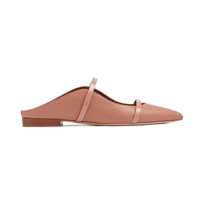 MALONE SOULIERS MAUREEN FLAT NUDE BLUSH