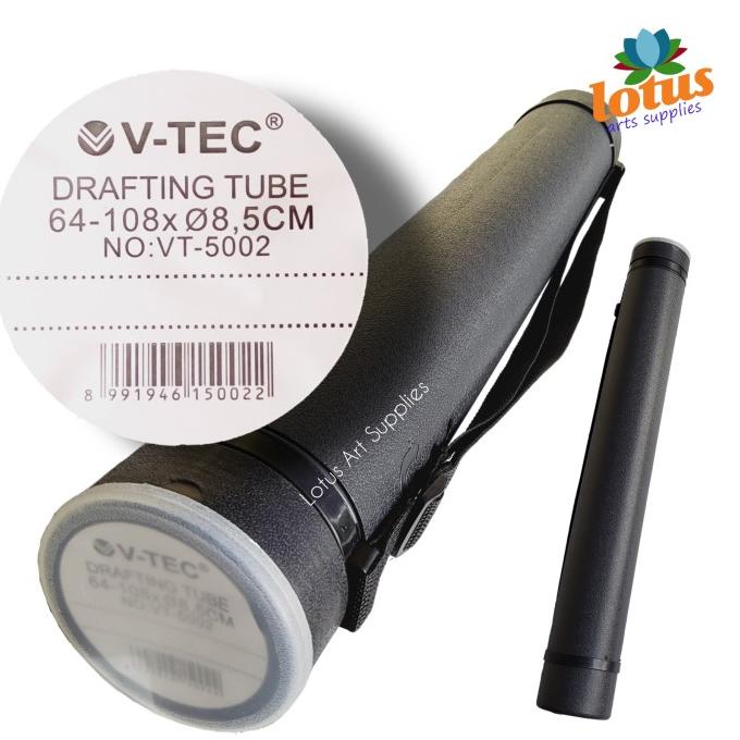 

V-Tec Tabung Gambar Motif Kulit Jeruk / Drafting Tube 8.5Cm Type 5002