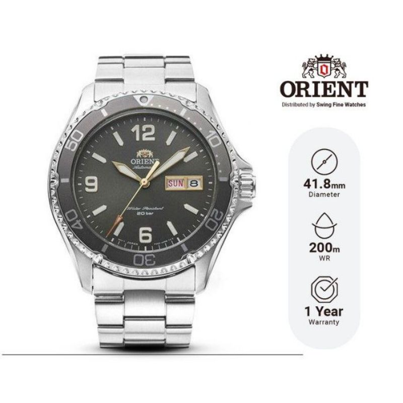 ORIENT RA AA0819N MAKO III automatic jam pria