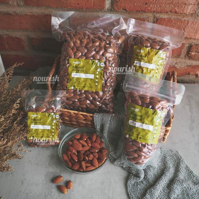 

Almond Panggang Original (Roasted Almond Plain) 1kg