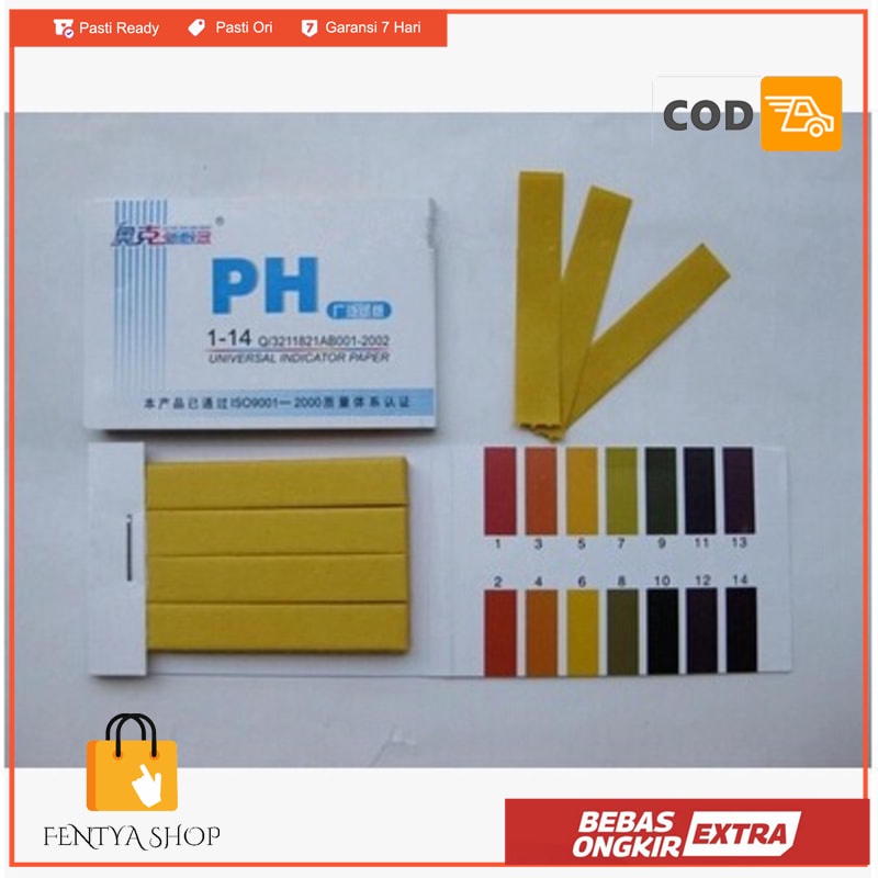 pH indicator paper/ kertas ph/ universal indicator paper