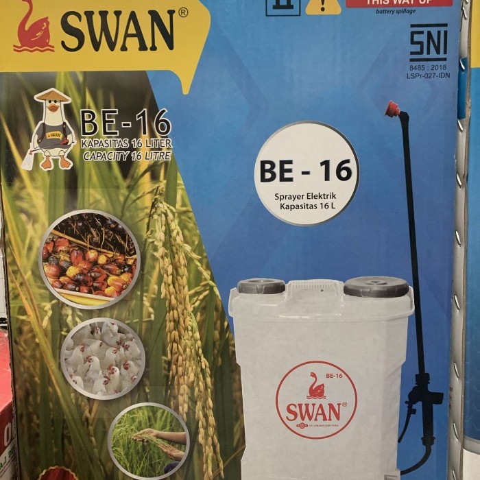 Sprayer elektrik swan alat semprot hama swan be 16