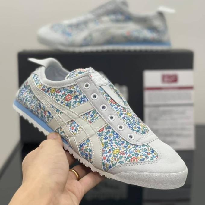 onitsuka tiger mexico 66 slip on flower original