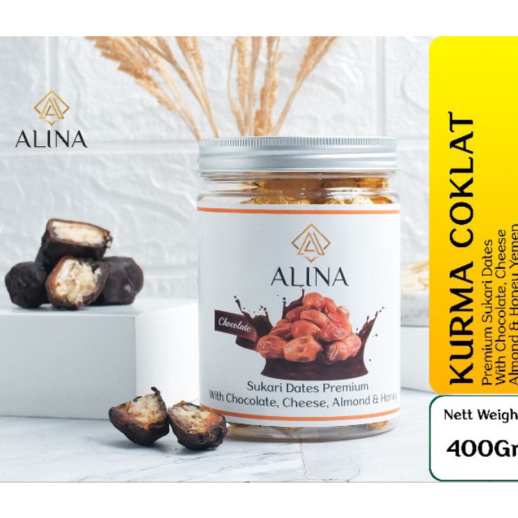 

Readystock KURMA ALINA ALMOND KEJU + MADU YAMAN & COKLAT